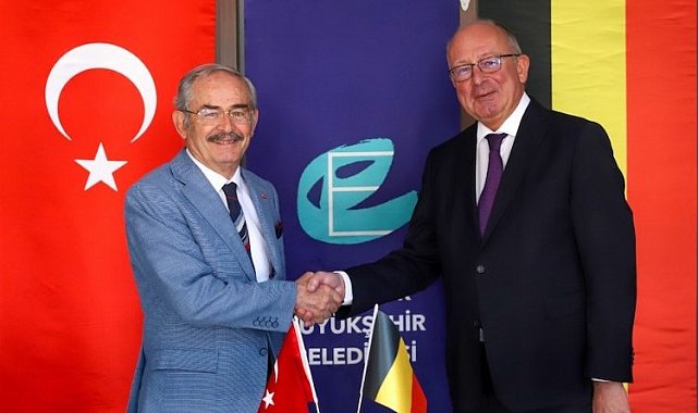 Büyükelçi Huynen'den Büyükerşen'e ziyaret