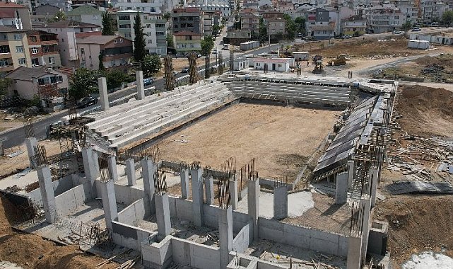Çayırova'da yeni spor salonu şekilleniyor