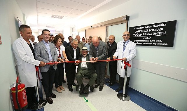 Dr. Mustafa Adnan Özderici Yoğun Bakım Ünitesi açıldı