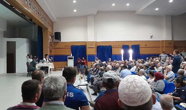 DSİ Pazaryeri'ndeki halka açık toplantıda basını dışarıya çıkardı!