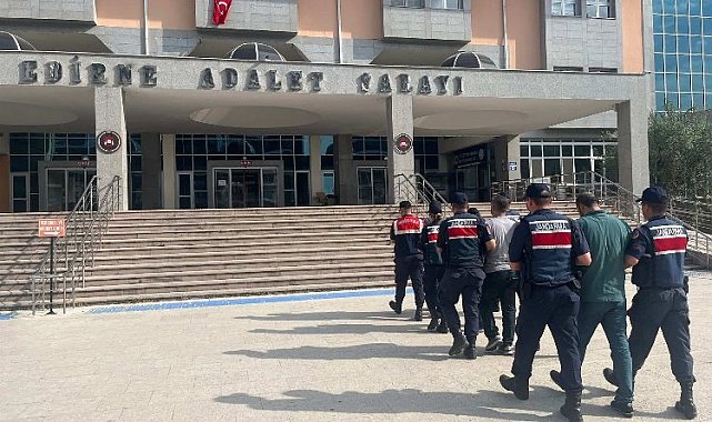 Edirne'de göçmen kaçakçılığı operasyonu