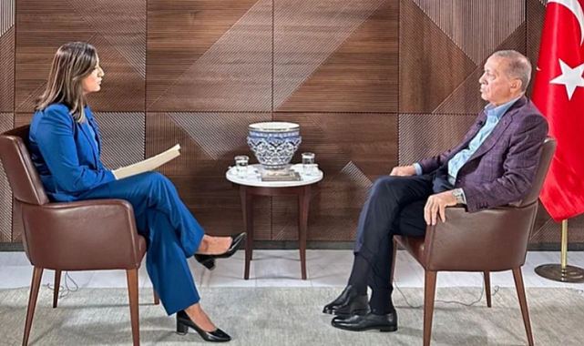 Erdoğan'dan ABD'li sunucuya sert tepki!