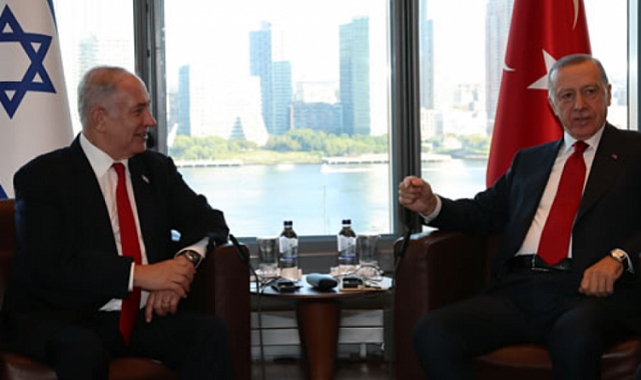 Erdoğan, Netanyahu'yu kabul etti
