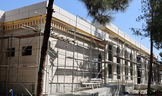 Gastronomi Merkezi inşaatı hızla yükseliyor