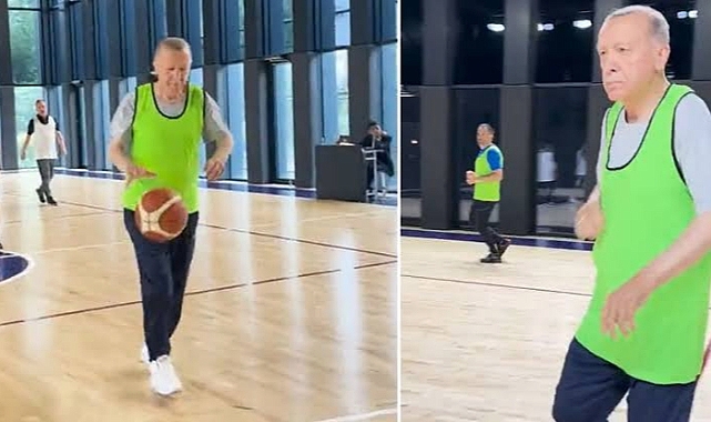 İŞTE ERDOĞAN’IN BASKETBOL PERFORMANSI