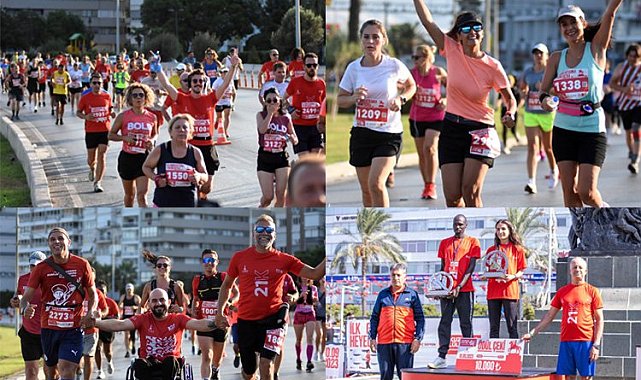 İzmir için koştular, ödülleri kaptılar