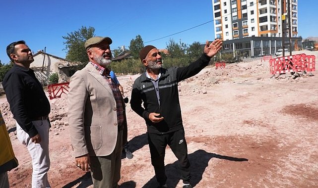 Kayseri Kocasinan'da işler 'yol'unda