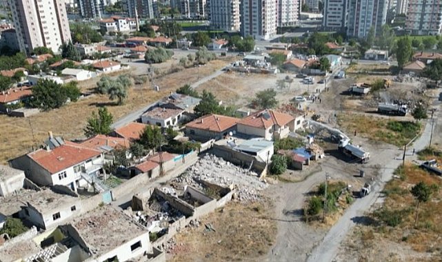 Kayseri Melikgazi'de örnek kentsel dönüşüm