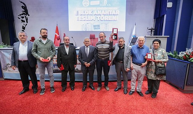 Kayseri Sahabiye Kentsel Dönüşüm'de anahtar teslimi