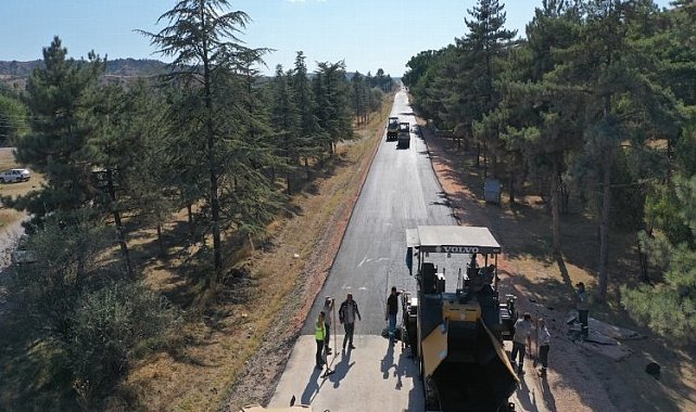 Kızılinler yolunda çalışmalar tamamlandı