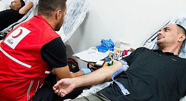 Malatya MASKİ personeli kanlarını bağışladı