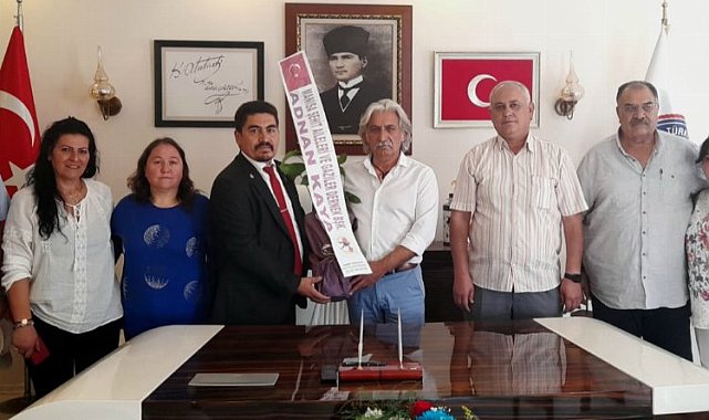 Manisa Şehzadeeler Kaymakamı Genel'e şehit ailelerinden ziyaret