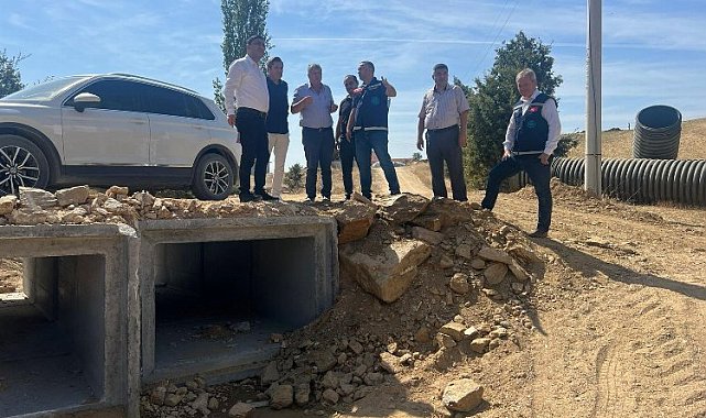 Manisa Selendi'de menfez çalışması