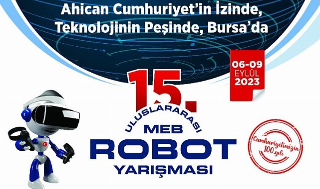 MEB Robot Yarışması'nda Bursa heyecanı
