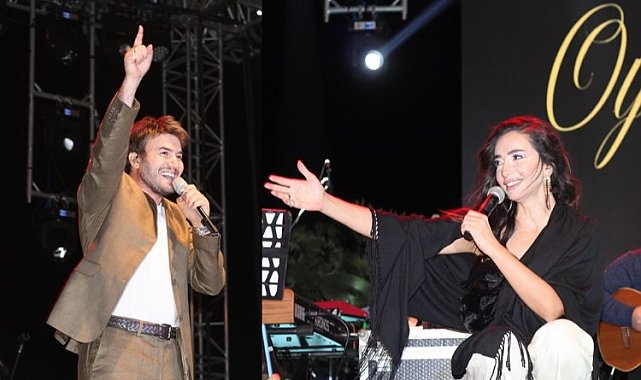Mustafa Ceceli ve Öykü Gürman'dan Pazaryeri'nde muhteşem konser