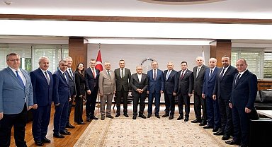 OSBÜK Heyeti'nden Büyükkılıç'a ziyaret