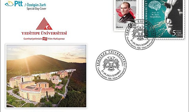 PTT'den 100'ncü yıla özel zarf
