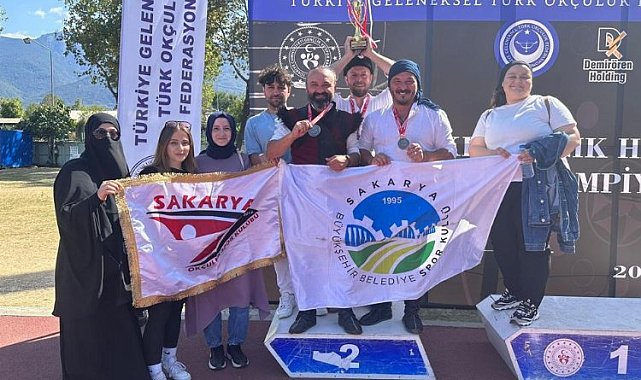 Sakaryalı sporcular Türkiye Şampiyonası'ndan dereceyle döndü