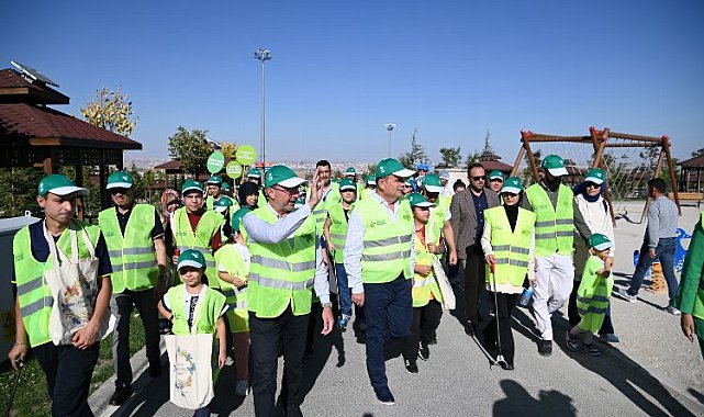 Selçuklu Seyir Tepesi'nden temizlik farkındalığı