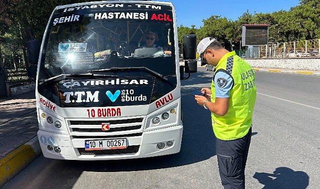 Ulaşımda sıkı denetim