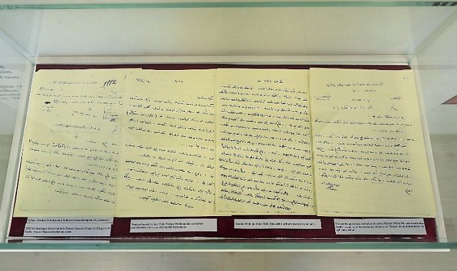 1.Kolordu'ya ait belgeler Lozan Müzesi'nde sergilenecek