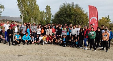 100'üncü yıl anısına bisikletle ter döktüler