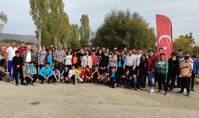 100'üncü yıl anısına bisikletle ter döktüler