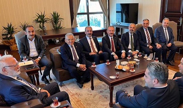 AK Parti Kayseri heyetinden Ankara çıkarması