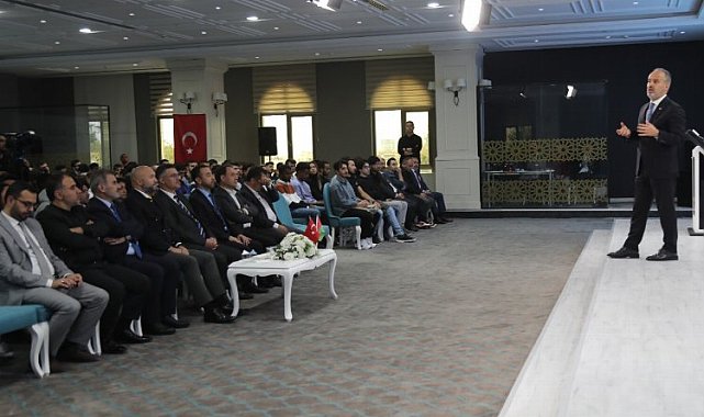 Başkan Aktaş BTÜ'lülerle tecrübelerini paylaştı