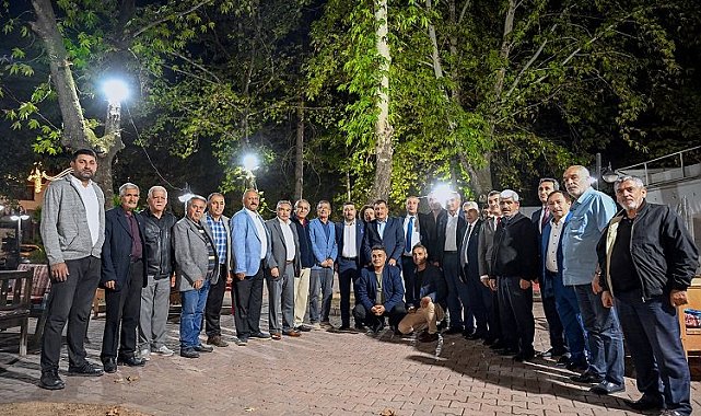 Başkan Selahattin Gürkan Hıroğlu sakinleriyle buluştu