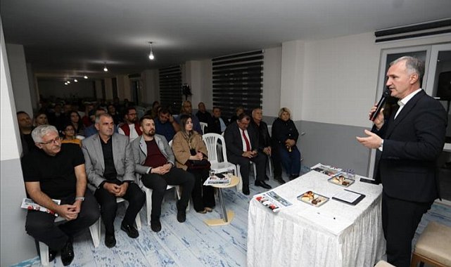 Bursa İnegöl'de Başkan Taban'dan ortak istişare ziyareti