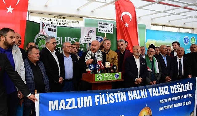 Bursa Kent Konseyi zulme sessiz kalmadı