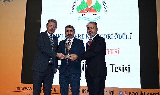 Bursa Yıldırım'a 'Sağlıklı' ödül