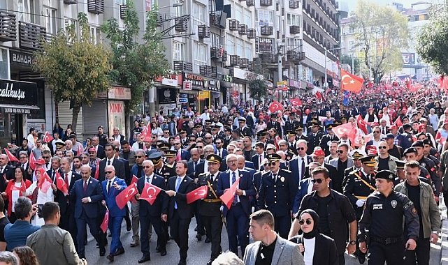 Bursa'da Cumhuriyet coşkusu
