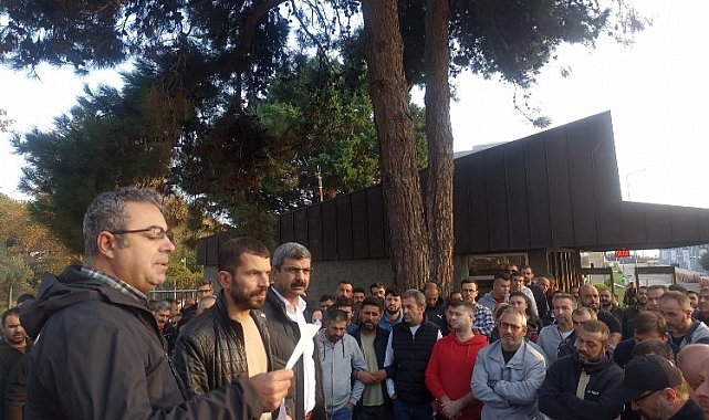 Bursa'da metal işçilerinden tepkili eylem