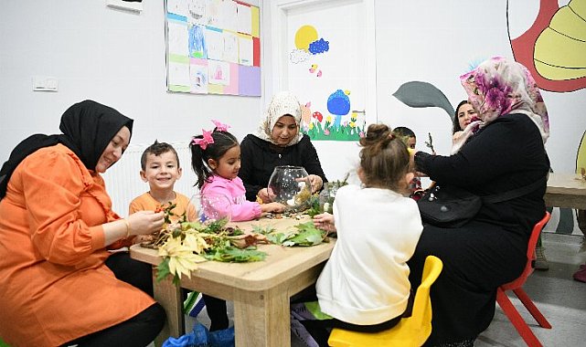Çayırova'da çocuk kulüplerinde eğlenceli etkinlikler