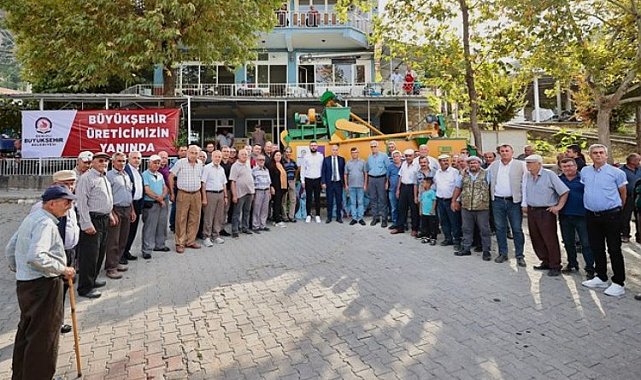 Çiftçilerin römork sevinci