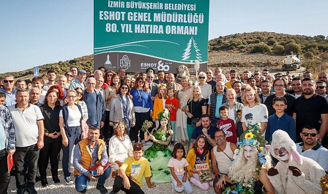 Cumhuriyetin 100'üncü yılında İzmir'e ESHOT Ormanı