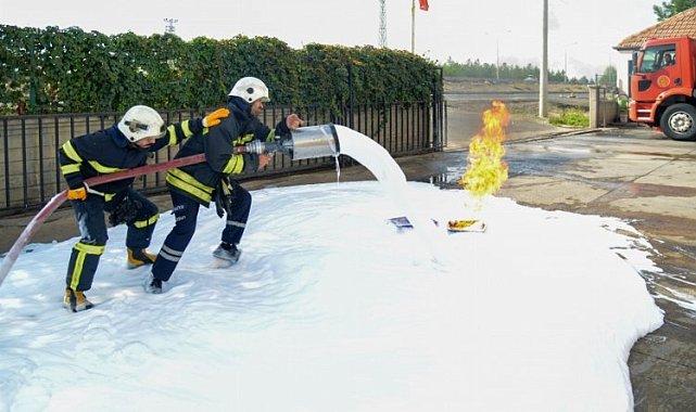 Diyarbakır İtfaiyesi pamuk yangınlarına karşı teyakkuzda