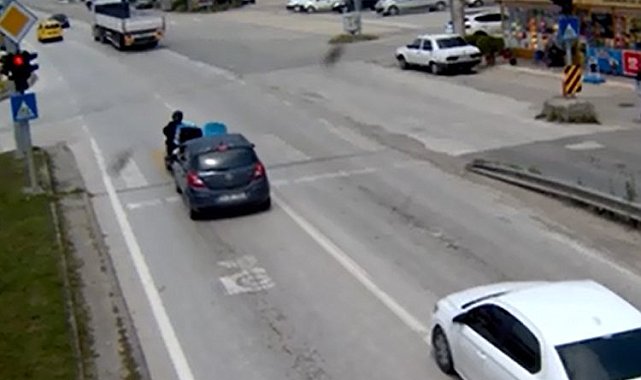 Düzce'de kazalar mobeseye böyle yansıdı