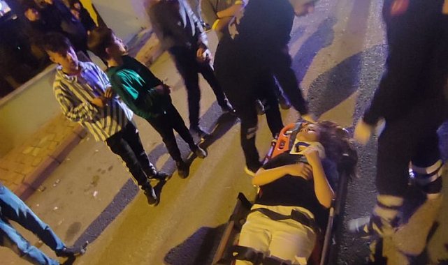 Düzce'de lise öğrencisi bisikleti ile kaza yaptı
