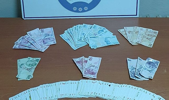 Edirne Keşan'da kumar baskını