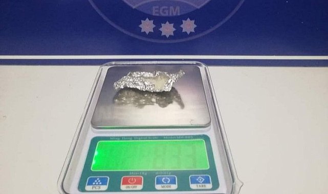 Edirne Keşan'da üzerinde uyuşturucu maddeyle yakalandı