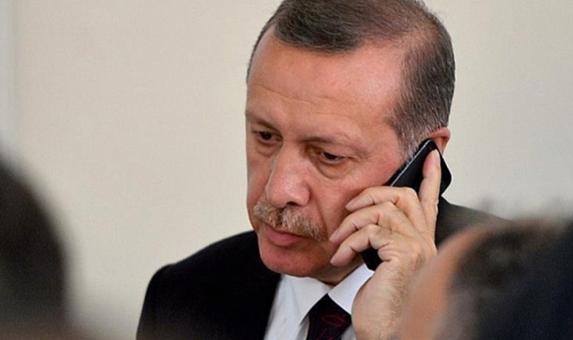 Erdoğan, Emmanuel Macron ile görüştü