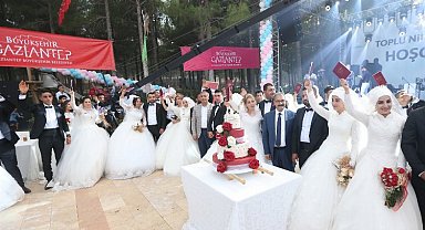 Gaziantep'te toplu nikah hazırlığı