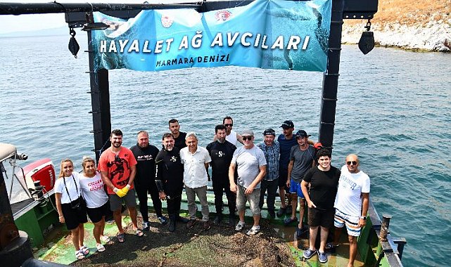 Hayalet Avcıları Marmara'yı temizledi