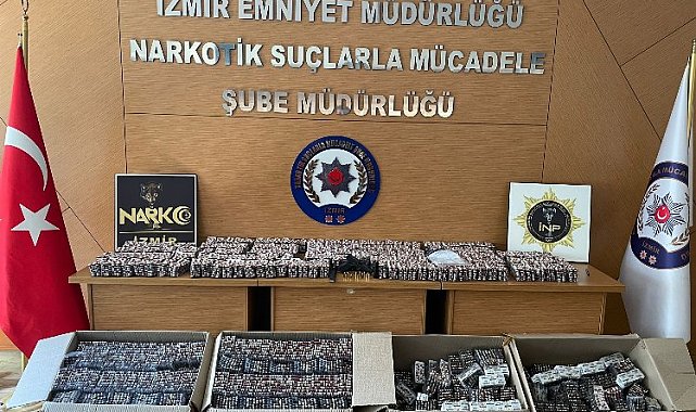 İzmir Kemalpaşa'da uyuşturucu operasyonu