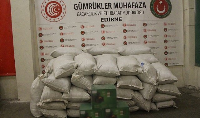Kaçakçılar çayı demleyemedi!
