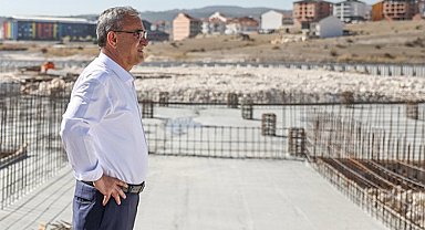 Kanal Kütahya'da bungalovların inşaatına başladı