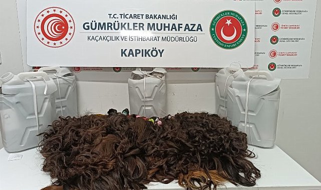 Kapıköy Gümrüğü'nde 'saç' pperasyonu